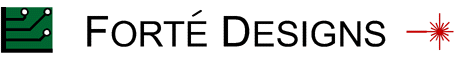 Logo, FORTÉ DESIGNS - Engineering Services